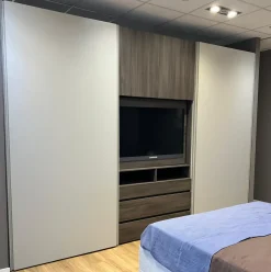 Armadio moderno Odeon di Sangiacomo a PREZZO OUTLET -48%