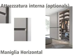 Armadio Sangiacomo modello Horizontal complanare A PREZZO SCONTATO 38%