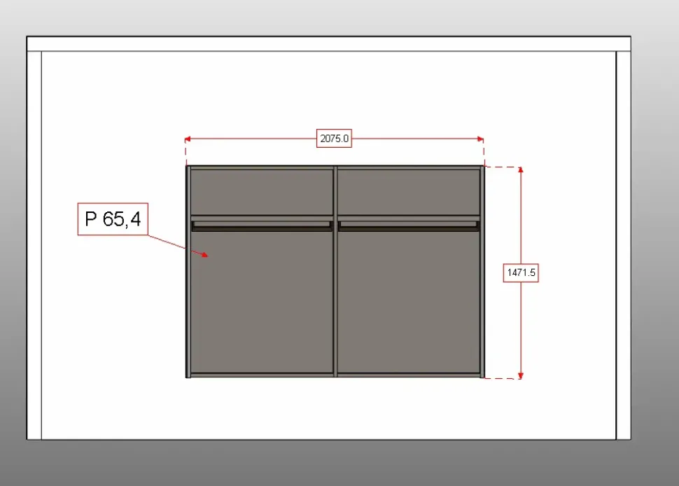 Armadio scontato 40% modello Et voila' di Lago