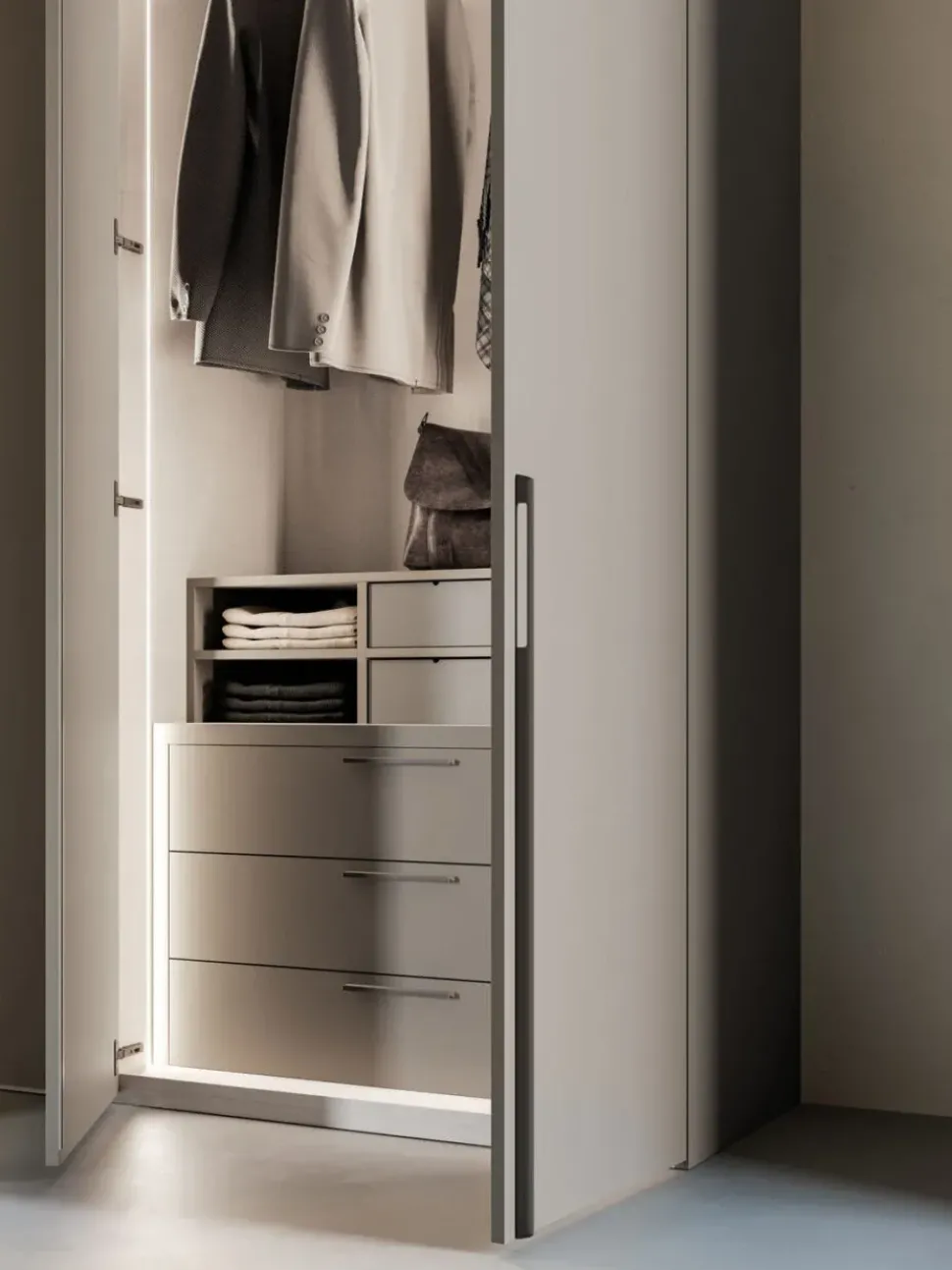 Armadio scontato 40% modello Armadio battente orme night 06 di Orme