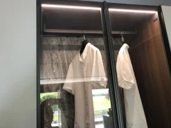 Armadio Wardrobe collection realizzato in laminato materico di Orme scontato -40%