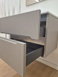 Arredamento bagno: mobile Artigianale Easy cannettato a prezzo Outlet