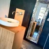 Arredamento bagno: mobile Boffi Lavabo lotus  design naoto fukasawa miscelatore minimal, design boffi in Offerta Outlet