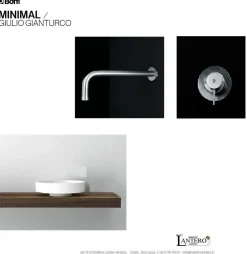 Arredamento bagno: mobile Boffi Lavabo lotus design naoto fukasawa miscelatore minimal, design boffi in Offerta Outlet