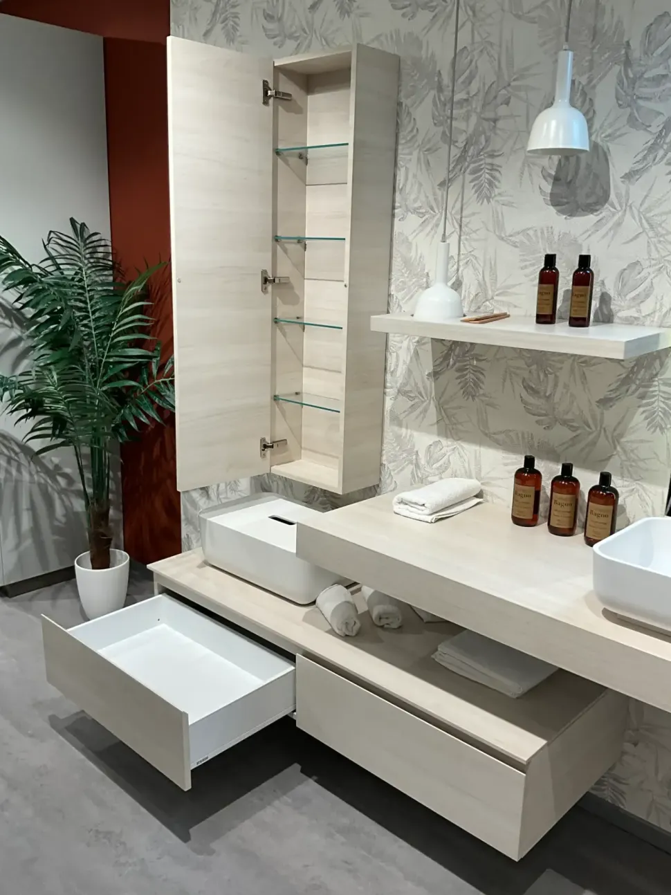 Arredamento bagno: mobile Scavolini Rivo a prezzi outlet