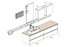 Arredamento bagno: mobile Scavolini bathrooms Rivo di scavolini a prezzo scontato