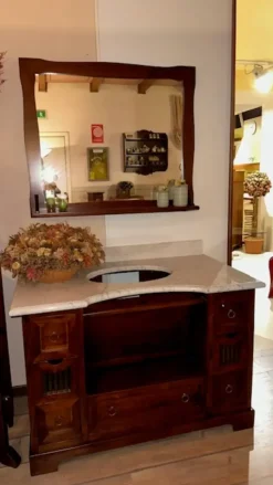 Arredamento bagno: mobile Artigianale Dolfi in Offerta Outlet