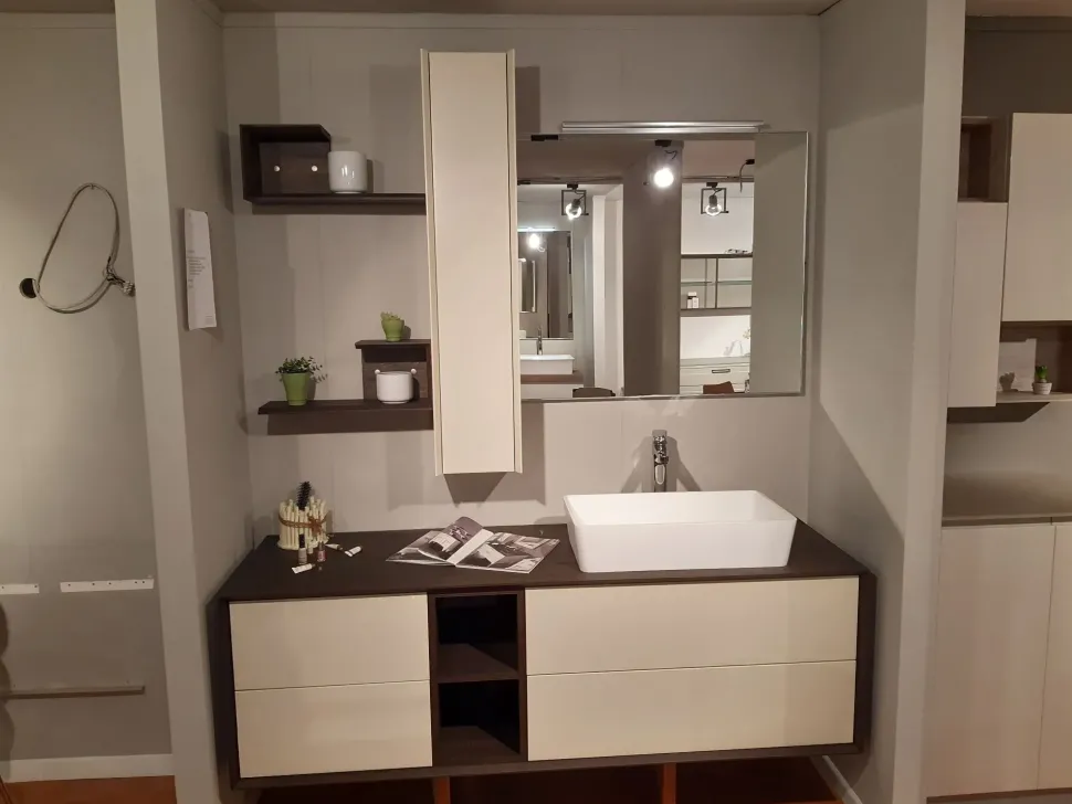 Arredamento bagno: mobile Punto tre Moduladue in offerta