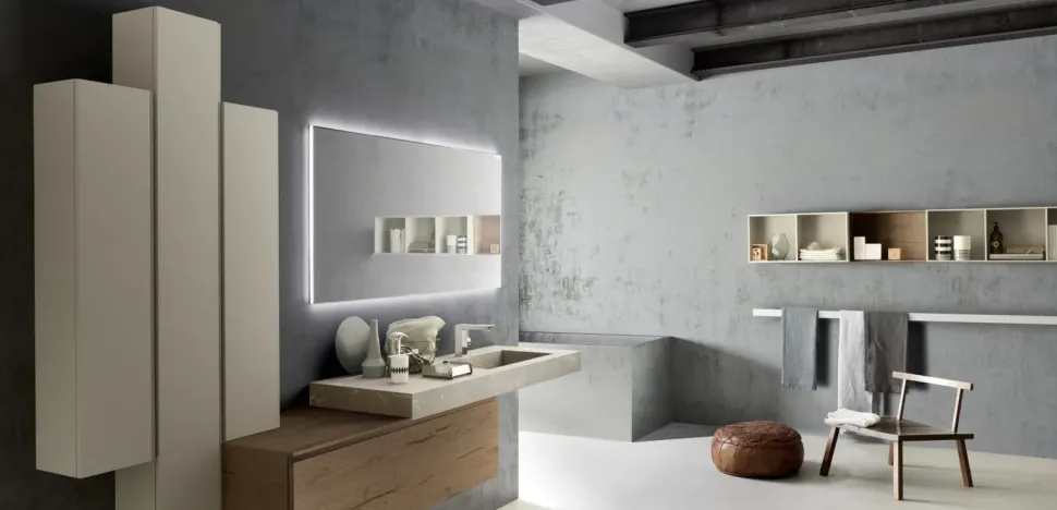 Arredamento bagno: mobile Baxar Composizione 109 bagno baxar a prezzi outlet