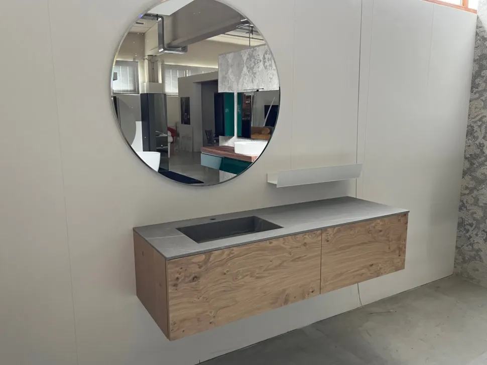 Arredamento bagno: mobile Arbi Sky pregiati rovere antico a prezzi convenienti