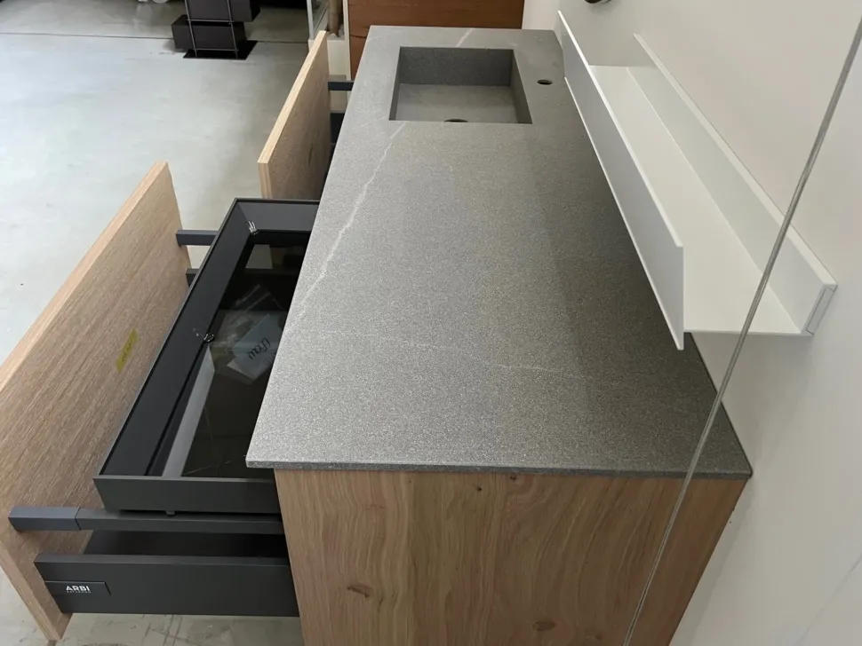 Arredamento bagno: mobile Arbi Sky pregiati rovere antico a prezzi convenienti