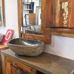 Arredamento bagno: mobile Nuovi mondi cucine Mobile bagno etno recicle vintage a prezzi outlet