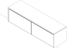 Arredamento bagno: mobile Boffi Free zone in Offerta Outlet