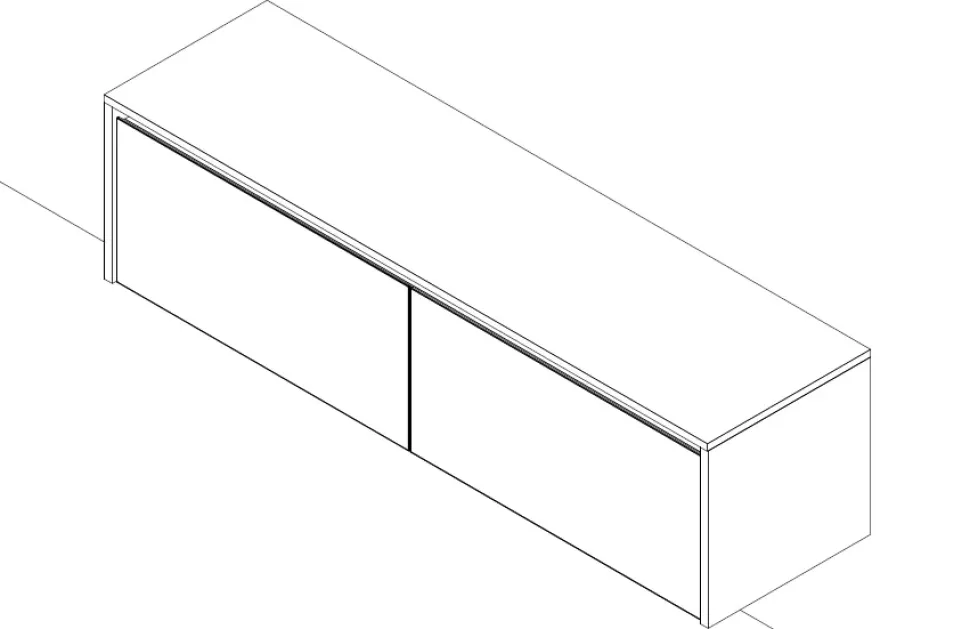 Arredamento bagno: mobile Boffi Free zone in Offerta Outlet