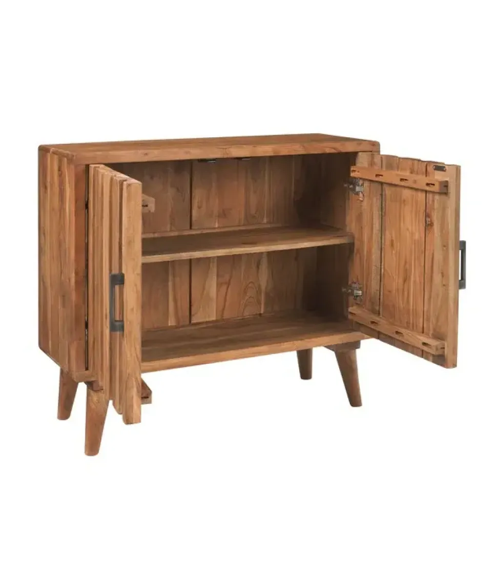 Arredamento bagno: mobile Outlet etnico Credenza lines 2 ante in Offerta Outlet