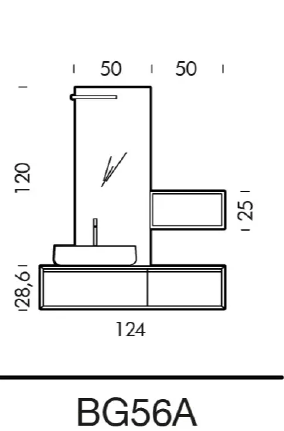 ARREDO BAGNO Compab: mobile SCONTATO 33%