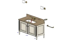 ARREDO BAGNO Scavolini bathrooms: mobile SCONTATO in OFFERTA OUTLET