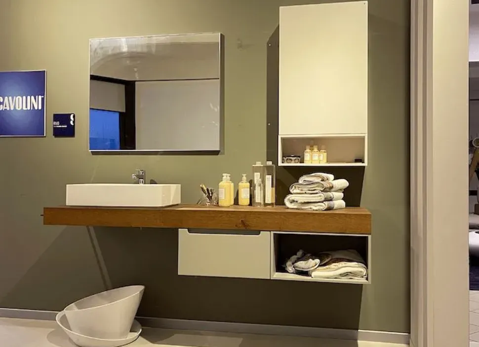 ARREDO BAGNO Scavolini bathrooms: mobile SCONTATO in OFFERTA OUTLET - 41%