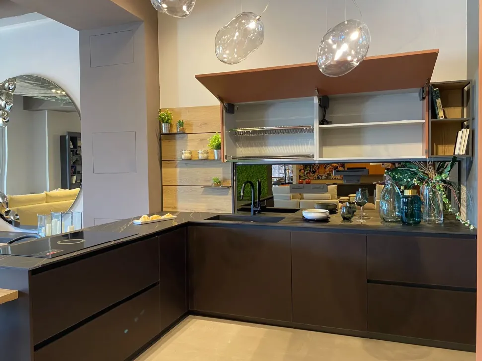 Arredo3 Glass/time: cucina scontata 50%! Prezzo Outlet.