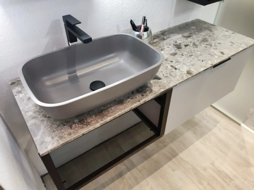 Bagno f2-b201 in offerta outlet Compab: mobile bagno sospeso A PREZZI OUTLET