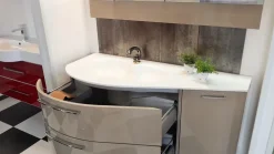 Bagno sospeso in laccato lucido a prezzo OUTLET