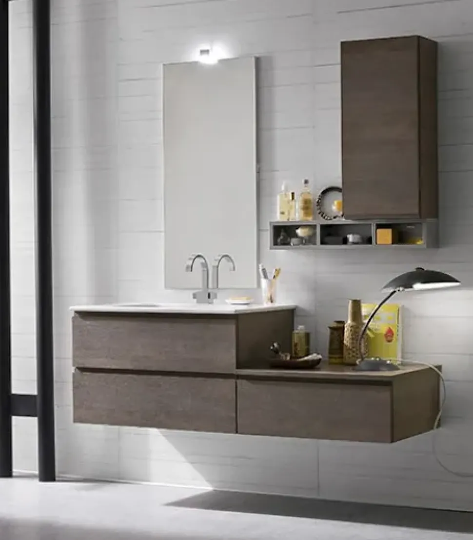 Bagno sospeso moderno Compab