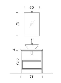 Bg029 Compab: mobile da bagno A PREZZI OUTLET
