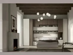 Camera completa Abitare Mobilstella in laminato a prezzo ribassato