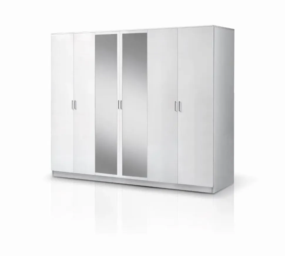 Camera completa Artigianale Modello mary bianco a prezzo ribassato in laccato lucido