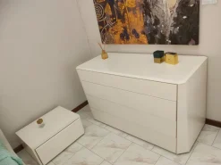 Camera completa Napol C103 a prezzo ribassato in laccato opaco