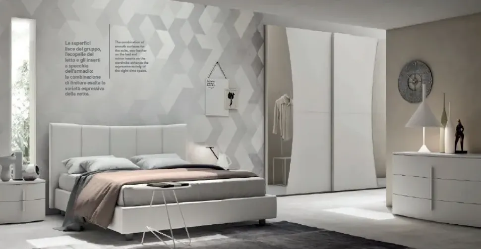 Camera completa Smile A.c.f in laminato a prezzo Outlet