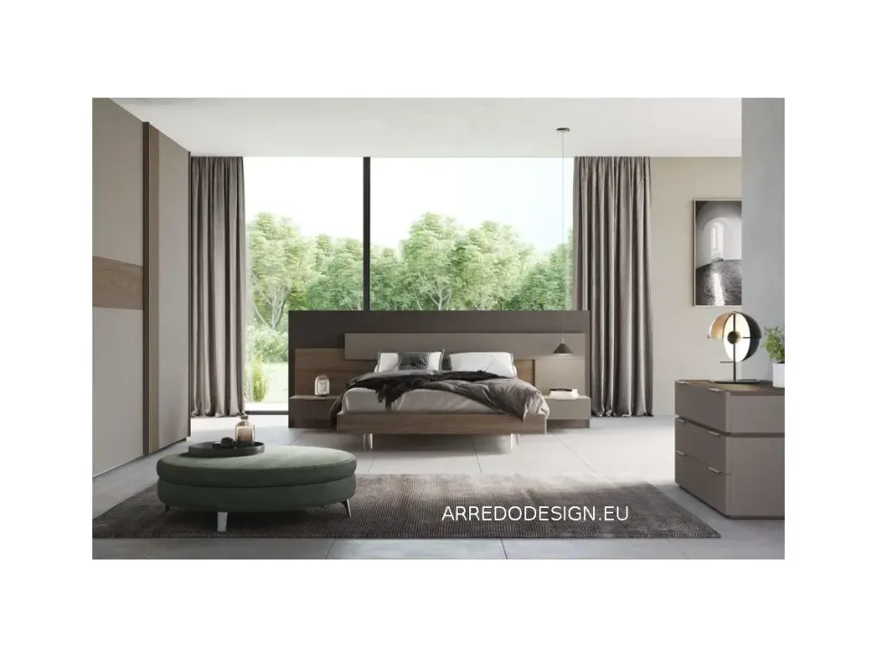 Camera da letto 101 San martino mobili in laminato a prezzo scontato
