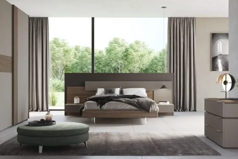 Camera da letto 101 San martino mobili in laminato a prezzo scontato
