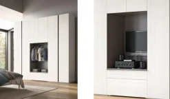 Camera da letto 103 Zg mobili in legno a prezzo Outlet