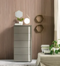 Camera da letto Abaco 129 Gierre mobili in laminato in Offerta Outlet