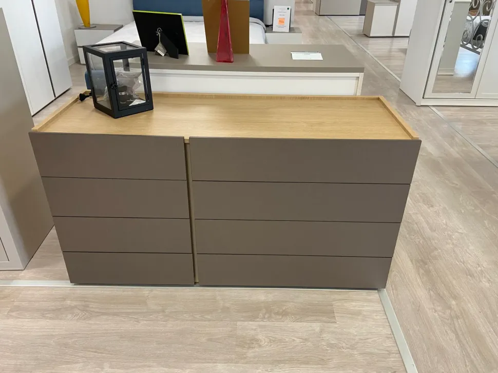 Camera da letto Alaska Orme in laminato a prezzo scontato