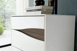 Camera da letto Apricale S75 in laccato opaco a prezzo Outlet