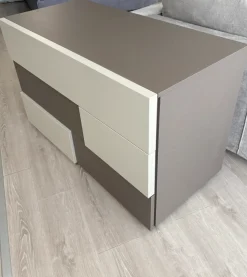 Camera da letto Armadio odeon con gruppo notte Sangiacomo in laminato a prezzo scontato