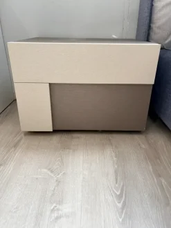 Camera da letto Armadio odeon con gruppo notte Sangiacomo in laminato a prezzo scontato