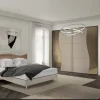 Camera da letto Artigianmobili Surf a prezzo scontato in tamburato