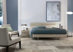 Camera da letto Battipaglia S75 in laccato opaco in Offerta Outlet