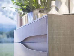 Camera da letto Battipaglia S75 in laccato opaco in Offerta Outlet