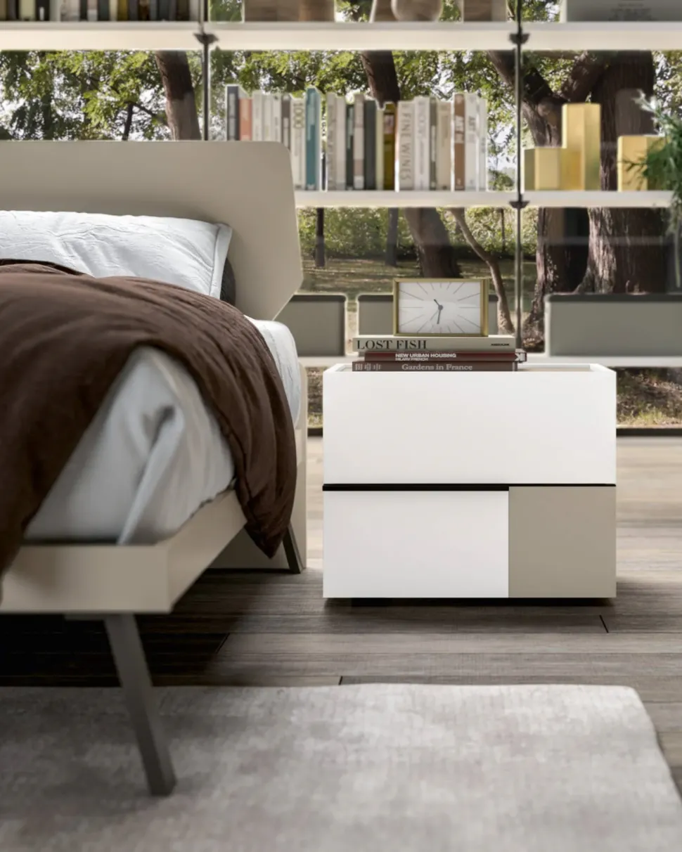 Camera da letto Bedroom 08 Mottes selection in legno in Offerta Outlet