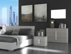 Camera da letto Camera 116 Collezione esclusiva in laminato a prezzo Outlet