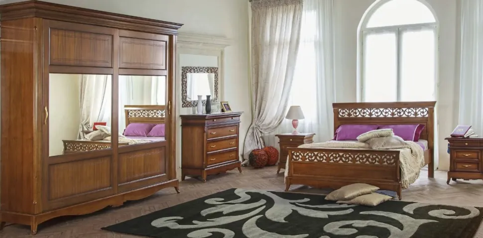 Camera da letto Camera anna Collezione esclusiva in legno a prezzo Outlet