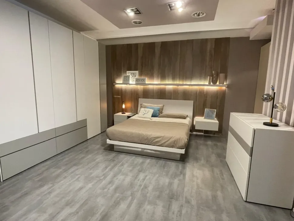 Camera da letto Camera caccaro Caccaro in laminato in Offerta Outlet