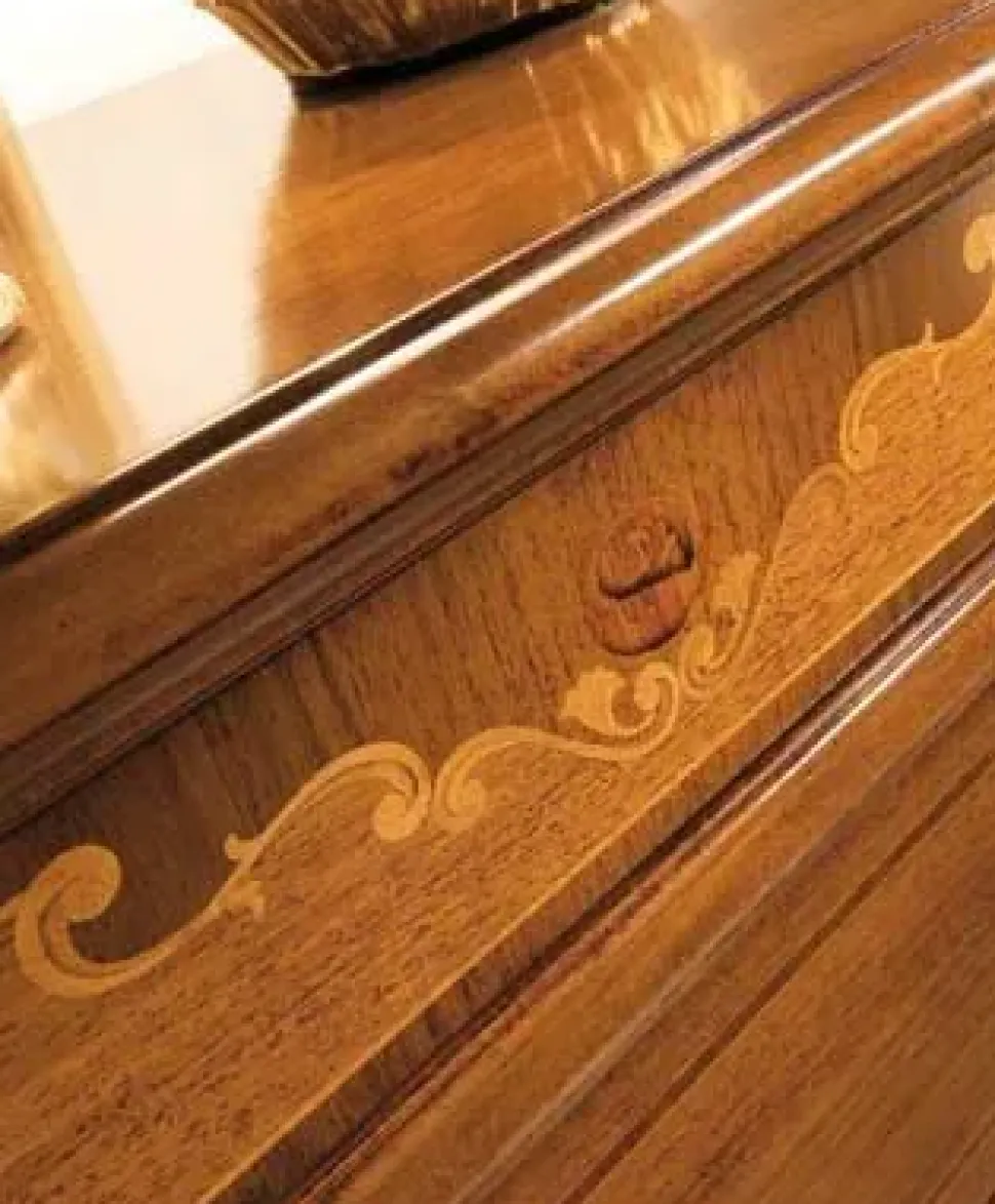 Camera da letto Camera classica in legno completa venezia 800 Md work a prezzo ribassato