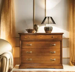 Camera da letto Camera classica in legno completa venezia 800 Md work a prezzo ribassato