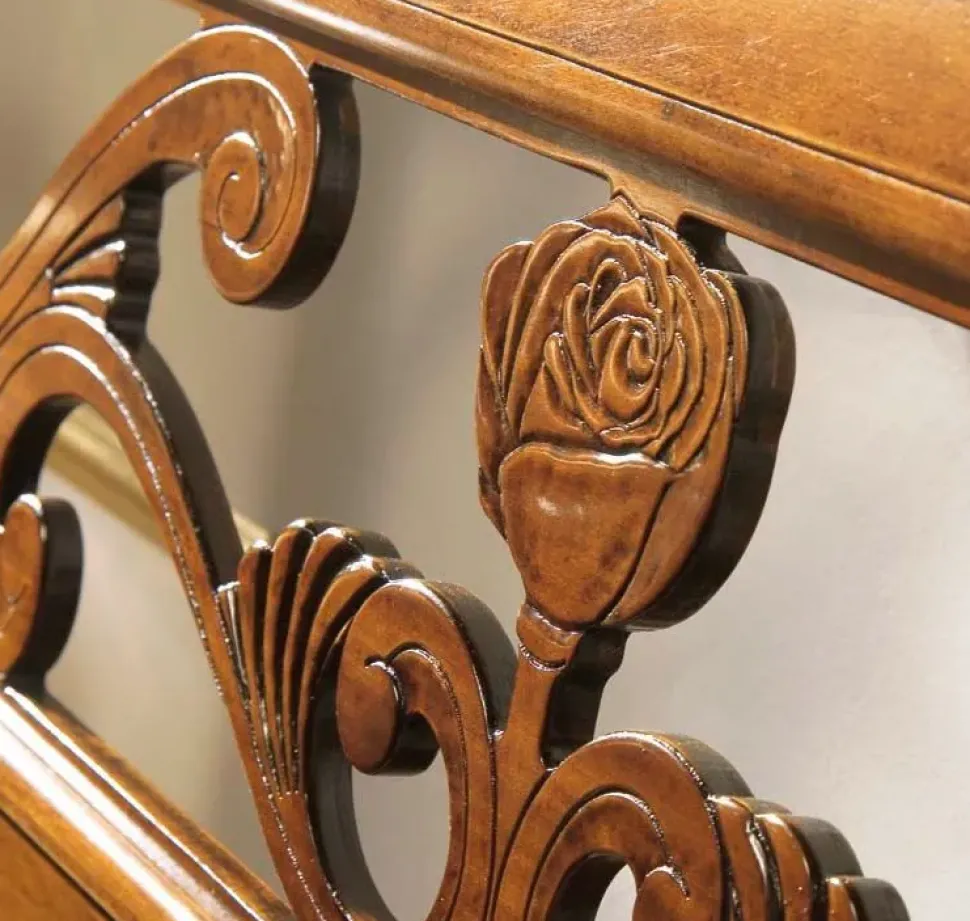 Camera da letto Camera classica in legno completa venezia 800 Md work a prezzo ribassato