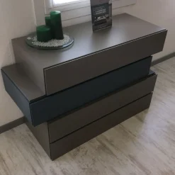 Camera da letto Camera completa santa lucia letto, comò, comodini ed armadio Santalucia in laminato in Offerta Outlet